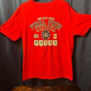 Ncaa Men's Red T-shirt